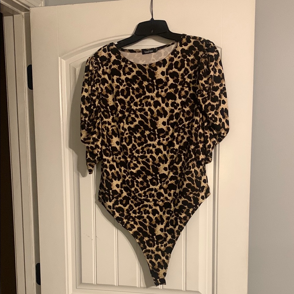 Leopard Print Bodysuit